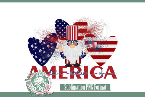 Stars Stripes Hearts Sublimation Sublimation QueenBrat Digital Designs 