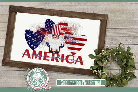 Stars Stripes Hearts Sublimation Sublimation QueenBrat Digital Designs 