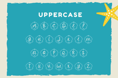 Starsea Monogram Font Attype studio 