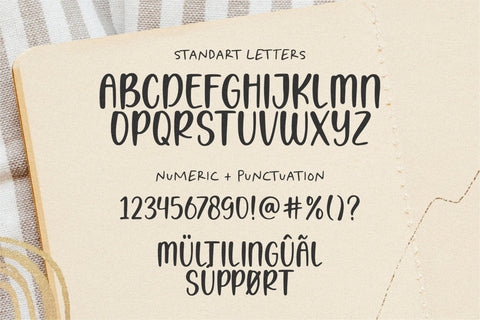 Starship Handbrushed Font Font Letterative 