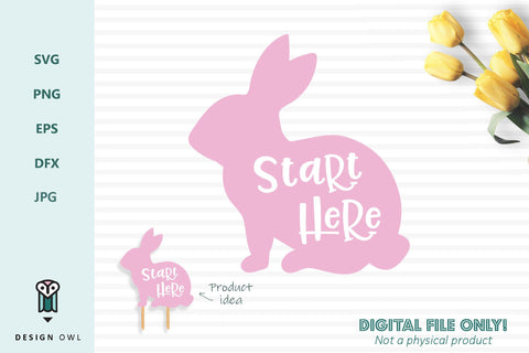 Start Here SVG Design Owl 