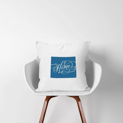 State of Colorado Home Hand Lettered Cut File SVG Cursive by Camille 