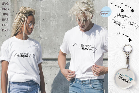 State of Hawaii SVG. Keychain and Door Porch sign Templates SVG Klava P 