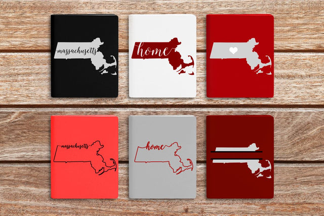 State of Massachusetts SVG Designed by Geeks 