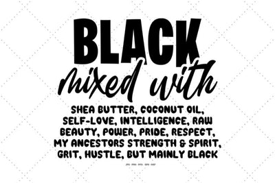 Statement Svg, Black History Month, Black Woman Svg SVG SVG Digital Designer 