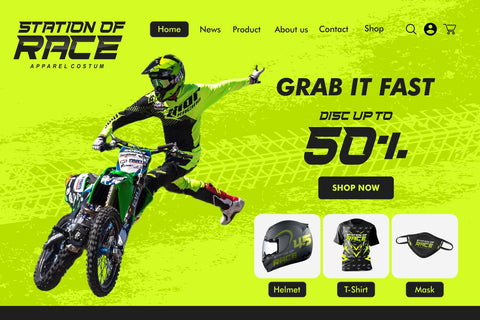 Station of Race Font Fachranheit Studio 