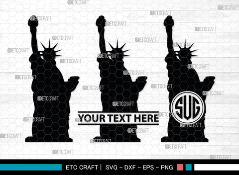 Statue Of Liberty Monogram, Statue Of Liberty Silhouette, Statue Of Liberty SVG, Liberty Statue Svg, Lady Liberty Svg, SB00409 SVG ETC Craft 