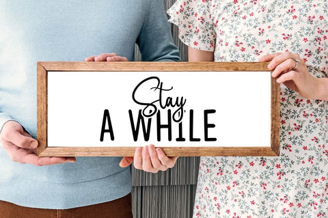 Stay a while SVG designartist 