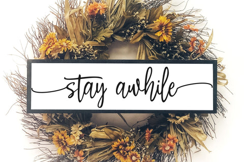 Stay ahwile svg for silhouette SVG Chamsae Studio 