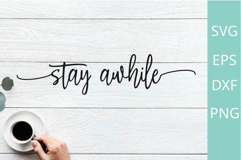 Stay ahwile svg for silhouette SVG Chamsae Studio 