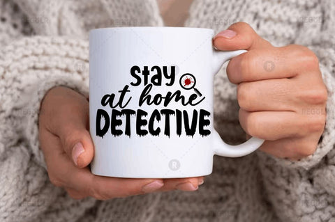 Stay at home detective SVG SVG Regulrcrative 