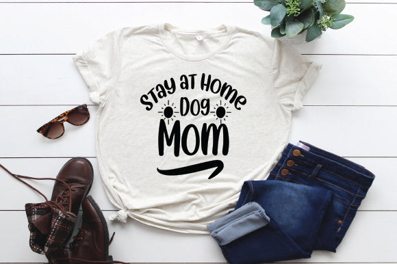 Stay at Home Dog Mom SVG thesvgfactory 