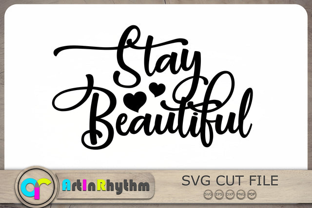 Stay Beautiful Svg, Beautiful Svg, Makeup Svg, Makeup Shirt Design SVG Artinrhythm shop 