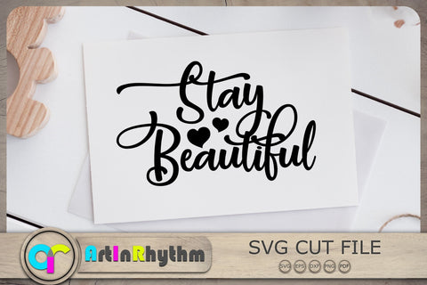 Stay Beautiful Svg, Beautiful Svg, Makeup Svg, Makeup Shirt Design SVG Artinrhythm shop 
