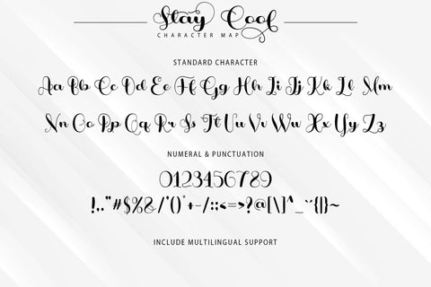 Stay Cool Font love script 
