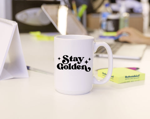 Stay Golden SVG Cut File SVG HappyDesignStudio 