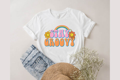 Stay Groovy Retro Hippie Sublimation SVG designartist 