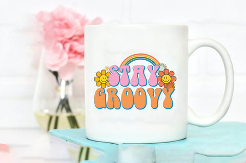 Stay Groovy Retro Hippie Sublimation SVG designartist 