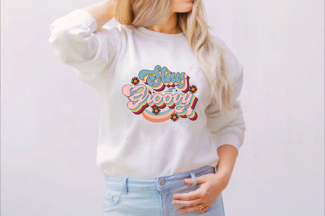 Stay Groovy Sublimation SVGArt 