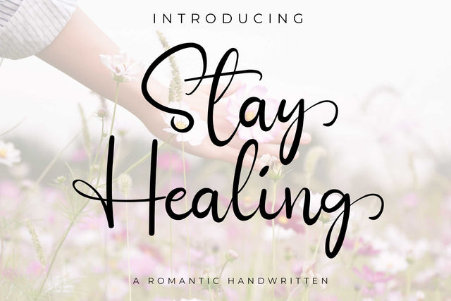 Stay Healing Font LetterdayStudio 