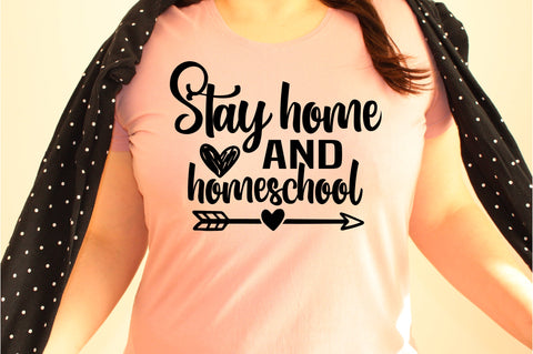 Stay home and homeschool svg SVG orpitasn 