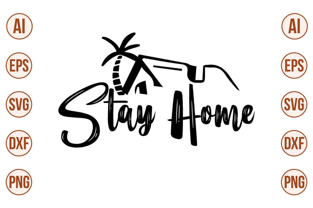 Stay Home svg SVG nirmal108roy 