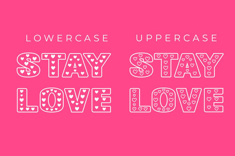 STAY LOVE Font LetterdayStudio 