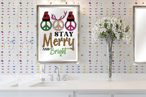 Stay Merry and Bright Sublimation Sublimation Jagonath Roy 