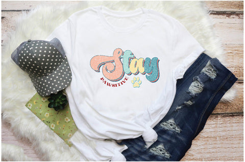 Stay Pawsitive Dog Sublimation Sublimation Jagonath Roy 