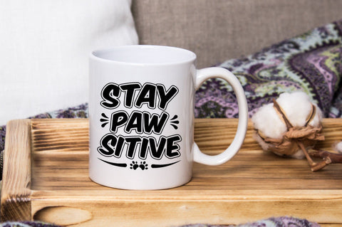 stay pawsitive svg design SVG futivesvg 