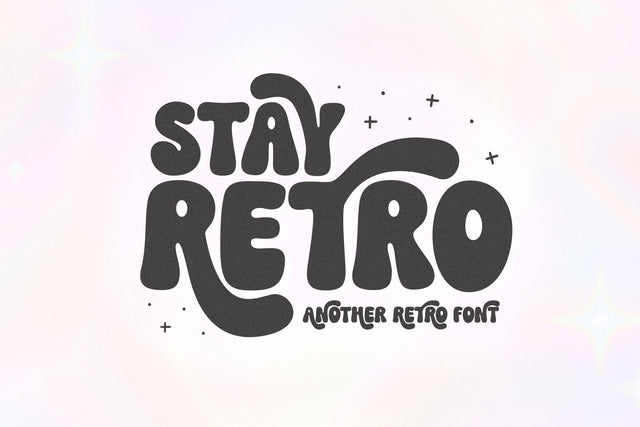 Stay Retro - Retro Swash Font Font KA Designs 