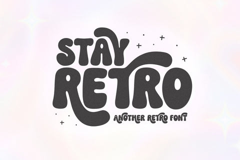 Stay Retro - Retro Swash Font Font KA Designs 