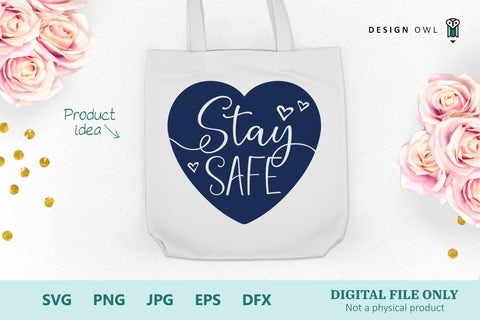 Stay Safe SVG Design Owl 