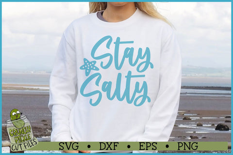 Stay Salty Beach SVG File SVG Crunchy Pickle 