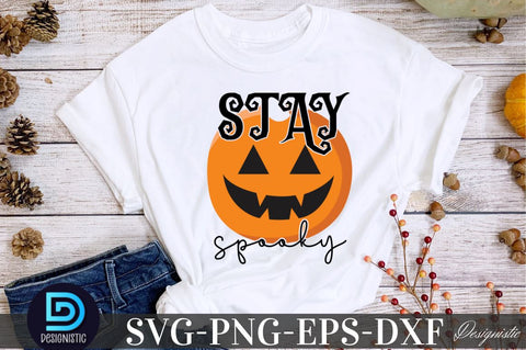 Stay spooky, Halloween SVG Design SVG DESIGNISTIC 