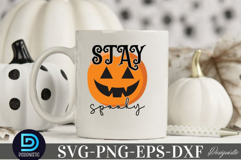 Stay spooky, Halloween SVG Design SVG DESIGNISTIC 