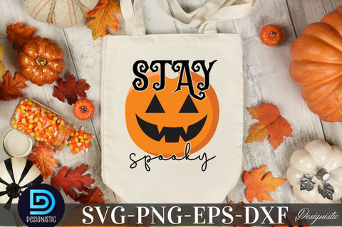 Stay spooky, Halloween SVG Design SVG DESIGNISTIC 