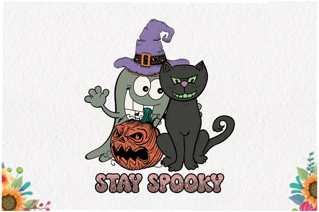 Stay Spooky Pumpkin Sublimation Sublimation Jagonath Roy 