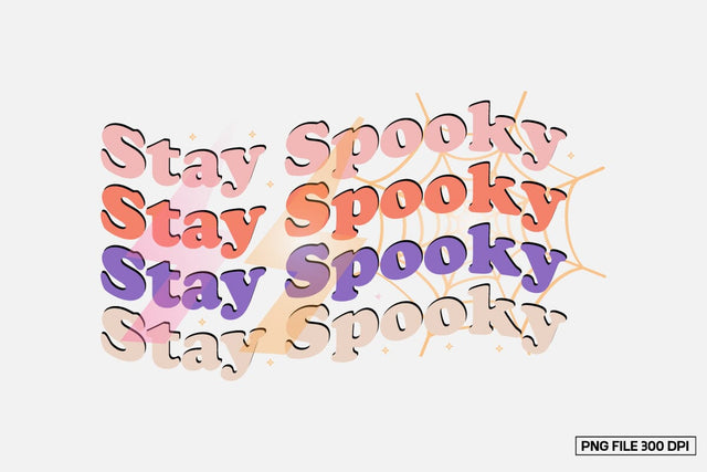 Stay Spooky sublimation design Sublimation designmaster24 