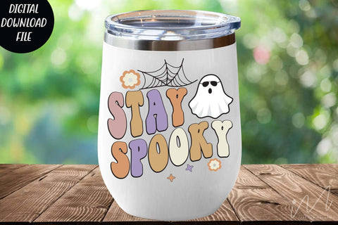 Stay spooky svg, Stay spooky sweet shirt, Funny Halloween svg, Halloween ghost svg, Halloween gift shirt, Cut files, Halloween fall t shirt SVG Isabella Machell 