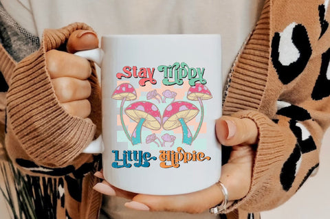 Stay Trippy Little Hippie Sublimation Sublimation Jagonath Roy 