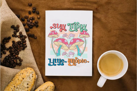 Stay Trippy Little Hippie Sublimation Sublimation Jagonath Roy 