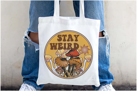 Stay Weird Mushroom Sublimation Sublimation Jagonath Roy 