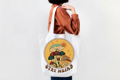 Stay Weird Mushroom Sublimation Sublimation Rupkotha 