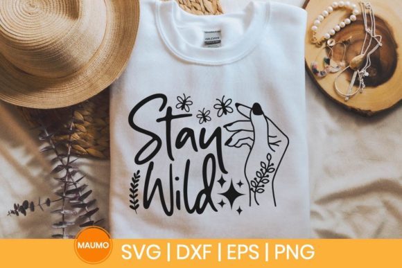 Stay wild, boho svg quote SVG Maumo Designs 