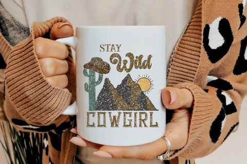 Stay Wild Cowgirl Sublimation Sublimation Jagonath Roy 