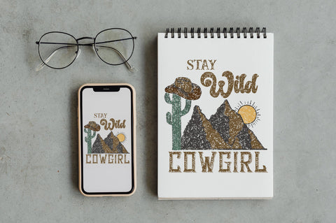 Stay Wild Cowgirl Sublimation Sublimation Jagonath Roy 