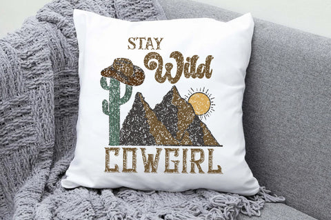 Stay Wild Cowgirl Sublimation Sublimation Jagonath Roy 