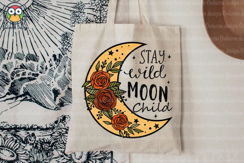 Stay Wild Moon Child Sublimation Sublimation LAM HOANG THUY 