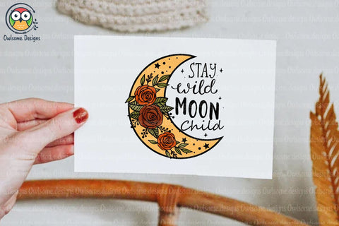 Stay Wild Moon Child Sublimation Sublimation LAM HOANG THUY 